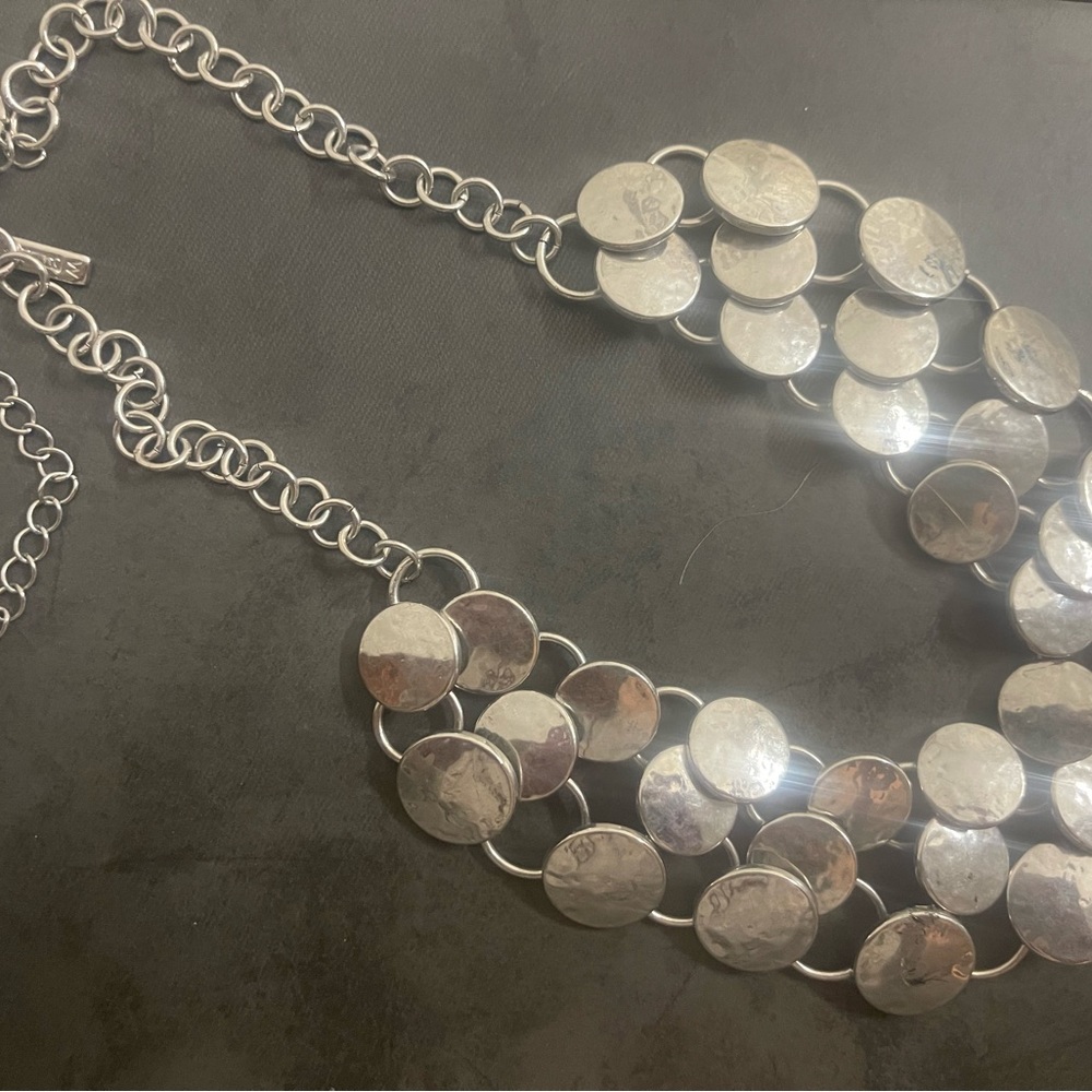 WHBM necklace silver